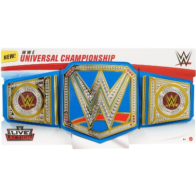 WWE Toy Wrestling Belt Blue Universal Championship Action Figure