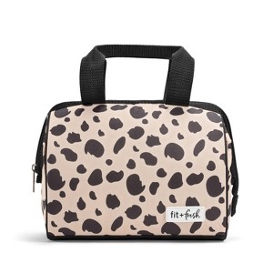 Fit & Fresh Charlotte Lunch Bag - Tan Cheetah - 1 of 4