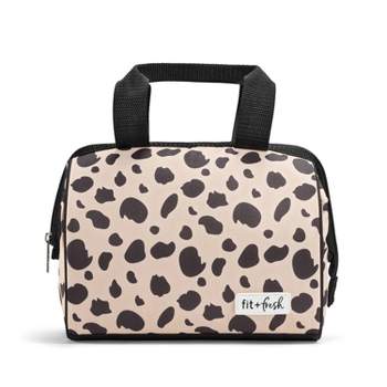 Fit & Fresh Charlotte Lunch Bag - Tan Cheetah