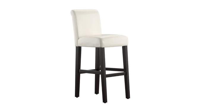 Set of 2 29&#34; Vermont Faux Leather Counter Height Barstool White - Inspire Q, 2 of 8, play video