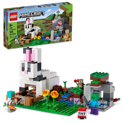 Lego Minecraft The Rabbit Ranch Building Set Target