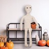 Transpac Mumford the Mummy Greeter Decorative Figurine Polyester Halloween Tabletop Decor for Unique Indoor Decoration - 2 of 4