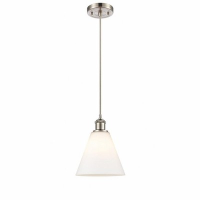 Berkshire - 1 Light Mini Pendant In Industrial Style-11.75 Inches Tall and 8 Inches Wide