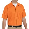 Red Kap Men's Short Sleeve Wrinkle-Resistant Cotton Work Shirt - 3 of 3