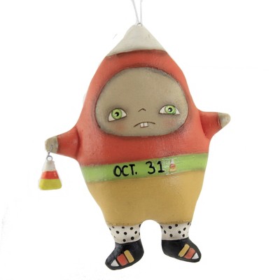 Holiday Ornament 5.0" Candy Corn Carl Lowe Seeber Halloween Chubby  -  Tree Ornaments