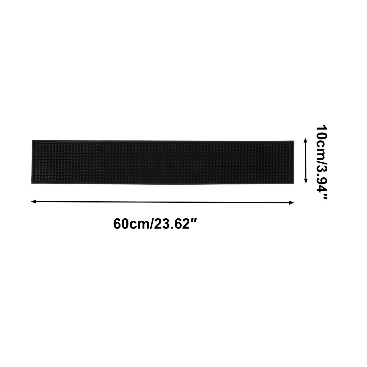 Unique Bargains Anti-slip Durable Rectangular Bar Mats 1 Pc - thumbnail 2