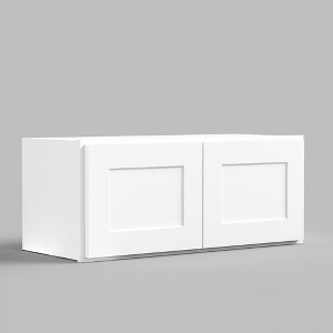 LOVMOR in Plywood Soft-Close Kitchen Wall Cabinet with 2 Doors for Kitchen, Bathroom, Living Room,Study - 1 of 3