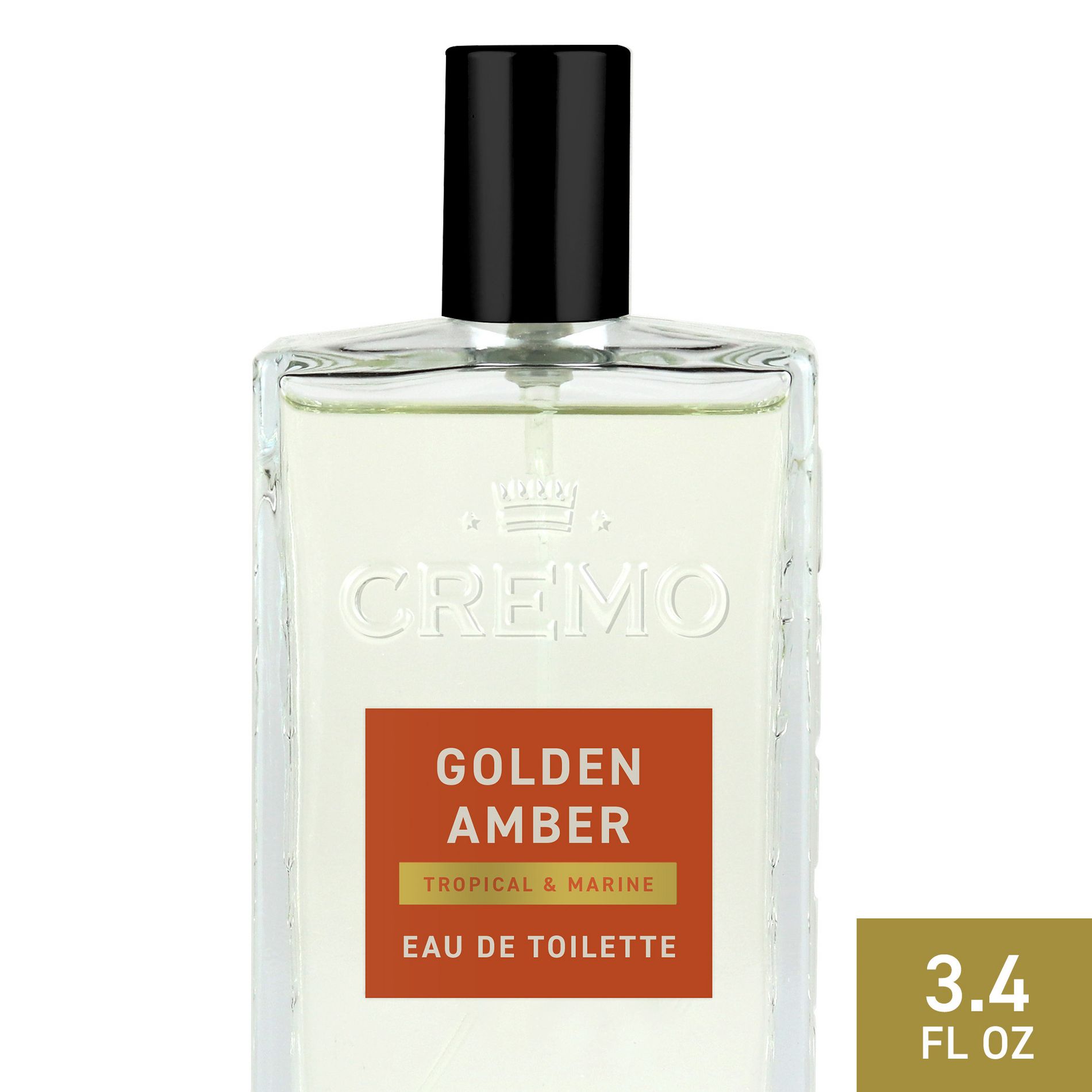 Cremo Golden Amber Cologne - 3.4 fl oz