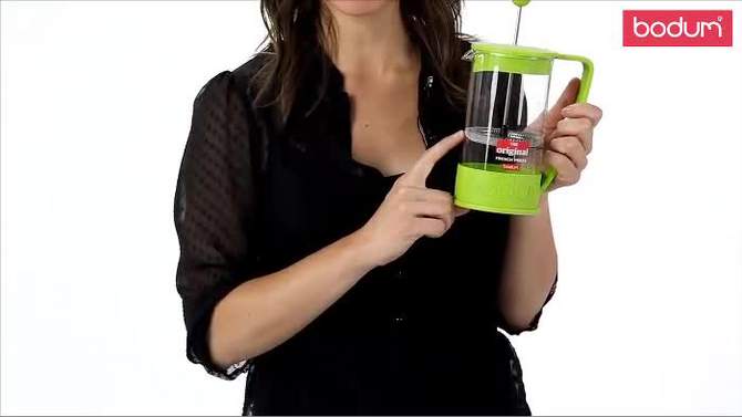 Bodum Brazil 3 Cup / 12oz French Press, 2 of 8, play video