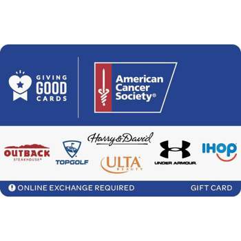 American Cancer Society Gift Card (Email Delivery)