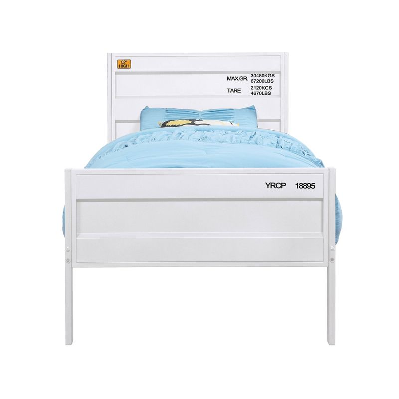 Cargo 79&#34; Full Bed White - Acme Furniture, 4 of 6