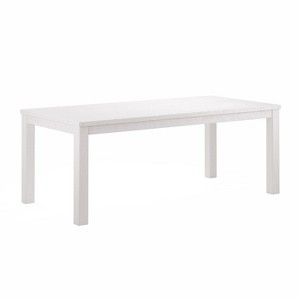 NicBex Dining Table 63" Solid Wood Rectangular Dining Table for 6 with Wood Legs for Dining room - 1 of 4