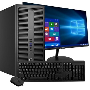 HP EliteDesk 800G2 Tower Computer | Quad Core Intel i5 (3.2) | 8GB DDR4 RAM | 250GB HDD Hard disk Drive | Win 10 Pro (Manufacturer Refurbished) - 1 of 1