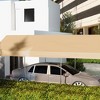 Racxily 10'*20' Carport Replacement Top Canopy Cover, Waterproof and UV Protected Garage Car Port Cover with Ball Bungee Cords, (Only Cover) - 4 of 4