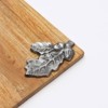SEVOBAL Serving Platters Leaf Land Wooden Platter, Whimsical Serving Board for Elegant Entertaining, Family Parties, Brown, 11"*17"*1.25" - 4 of 4