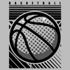 Men's Lost Gods Basketball Line Art Poster T-Shirt - 2 of 4