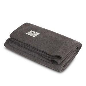 Minus33 Merino Wool M33 - Lodge Twin Blanket White Mountain Woolen - 1 of 3
