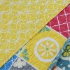 Colorful Checkered Quilt Style 3-Piece Comforter Set, Queen Size – Includes 1 Soft Lightweight Comforter and 2 Matching Pillowcases - 4 of 4