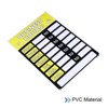 Unique Bargains PVC Self-Adhesive Changeable Store Shop Business Hour Sign - 3 of 4