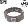 Novelty Lights 100' SPT Zip Extension Cord Wire Spool, Make Custom Extension Cord, 18 AWG Wire - 2 of 4
