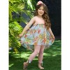 Coral Garden Hi-Lo Tunic and Legging Set Mia Belle Girls - 4 of 4