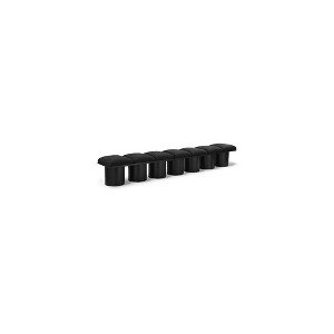 Meridian Furniture,Pavilion Boucle Fabric Bench - 1 of 4