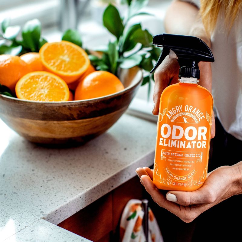 Angry Orange Ready To Use Orange Scented Pet Odor Eliminator - 20 fl oz, 4 of 9