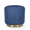 Condit Modern Glam Channel Stitch Velvet Club Chair - Christopher Knight Home - 4 of 4