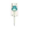 Yoobi Novelty Ballpoint Pen Squishy Topper Teal Owl - 3 of 4