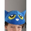 HalloweenCostumes.com One Size Fits Most   Pete the Cat Face Headband and Tail Accessory Kit, Blue/White/Yellow - 3 of 4
