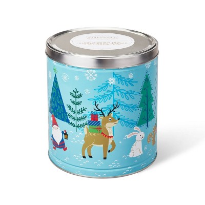 Winter Whimsy Holiday Popcorn Tin - 24oz - Wondershop™