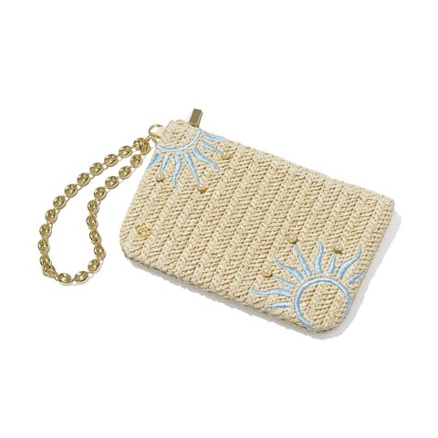 Kendra Scott Solana Pouch - Blue/Natural One Size
