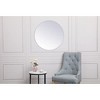 Elegant Lighting Gracin Round Mirror 28 inch in Clear - 2 of 4