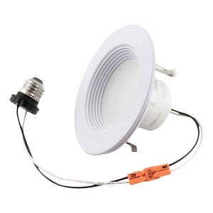 Simply Conserve 4 in. Wattage and CCT Selectable LED Recessed Downlight Retrofit - 1 of 4