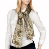 Slickblue Leopard Pattern Silk Scarf, Lightweight & Soft, Stylish Fashion Accessory – Available in 5 Colors & 2 Sizes - 2 of 3