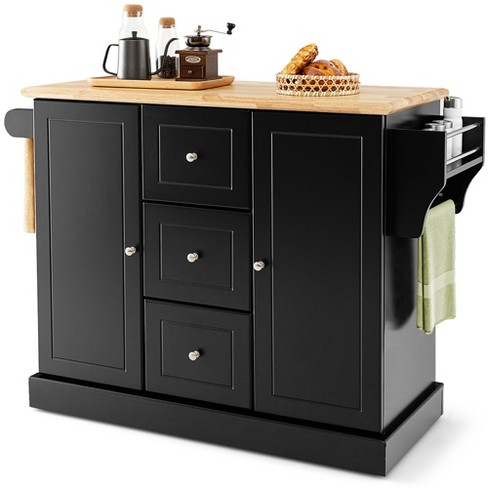 Kitchen sideboard deals on wheels