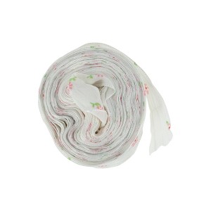 Unique Bargains Ribbon Ditsy Floral Chiffon Polyester 359.84"x0.98" 1 Pc - 1 of 3