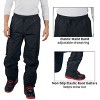 Alpine Swiss Mens Snowboard Pants 10K Waterproof Insulated Cargo Ski Pants Breathable Winter Snow Sport Outdoor Trousers - 4 of 4