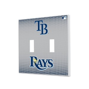 MLB American League Teams Linen Hidden-Screw Light Switch Plate for Double Toggle - 1 of 4