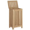 vidaXL Wash Bin 13.8"x9.8"x23.6" Solid Wood Teak - 2 of 4