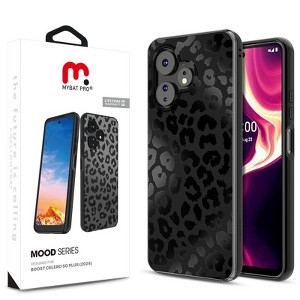 MyBat Pro Mood Series Phone Case for Boost Celero 5G Plus (2024) - Black Leopard - 1 of 4