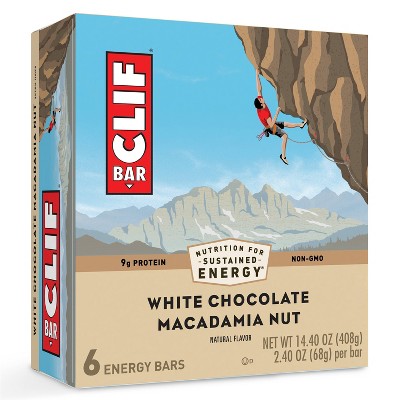 CLIF Bar White Chocolate Macadamia Nut Energy Bars
