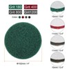 Unique Bargains Drill Power Brush Flexible Waterproof Kitchen Cleaning Scouring Pads 4 Pcs - 2 of 4