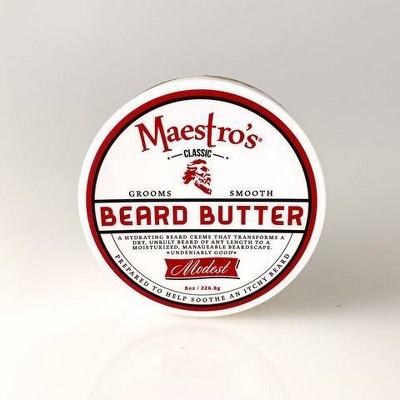 Maestro's Classic Modest Blend Beard Conditioner Oil - Butter - 8oz