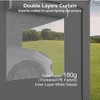 Garvee 10x20 Carport -Portable Upgraded Garage, Heavy Duty Carport with 4 Roll-up Doors & 4 Ventilated Windows,Gray - 4 of 4
