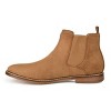 Vance Co. Mens Medium and Wide Width Mens Marshall Tru Comfort Foam Pull-on Round Toe Chelsea Boot - 2 of 4