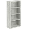 TOAOTBNBO 4-Tier Standing Cube Storage Bookcase, Bookshelves with Adjustable Thick Panel Modern Decorative Book Shelf for Apartment - 2 of 4