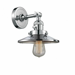 Railroad - 1 Light Wall Sconce In Traditional Style-8 Inches Tall and 8 Inches Wide - 1 of 1