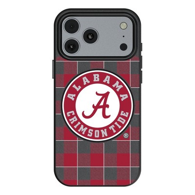 NCAA SEC Universities Plaid MagSafe Compatible Cell Phone Case for Apple iPhone 17 Series