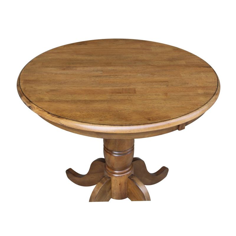 Morgan 30" Round Top Pedestal Table - International Concepts, 5 of 7